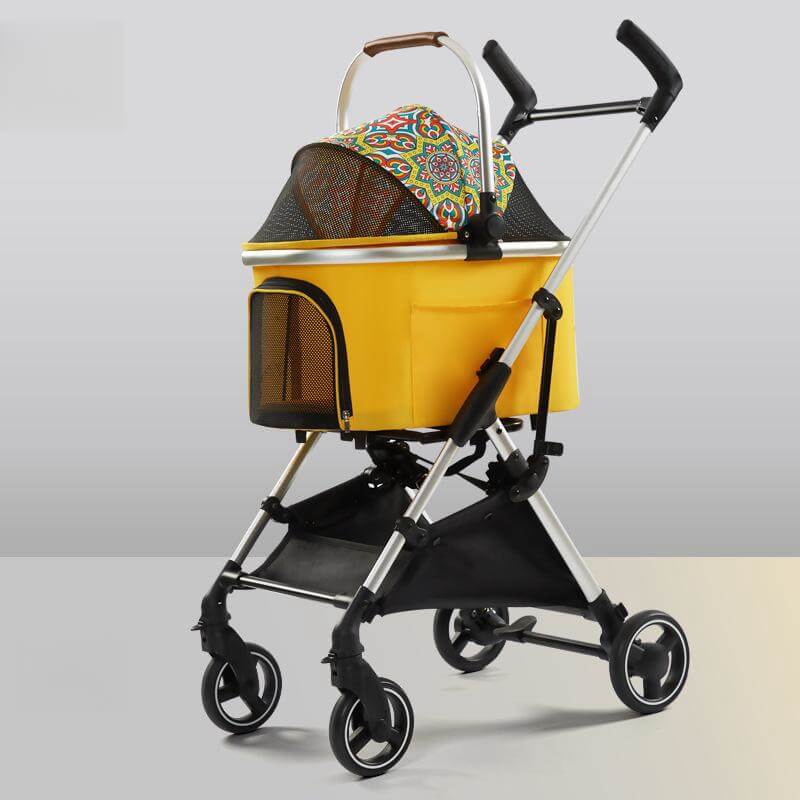 Multifunktionaler 2-in-1-Kinderwagen aus Aluminiumlegierung – ultraleicht und abnehmbar für Welpen