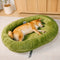 Support orthopédique ovale, lit confortable pour chien et chat, amovible