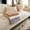 Paw Print Cute Plush Thick Sofa Decoration Non-slip Couch Cover