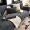 Paw Print Cute Plush Thick Sofa Decoration Non-slip Couch Cover
