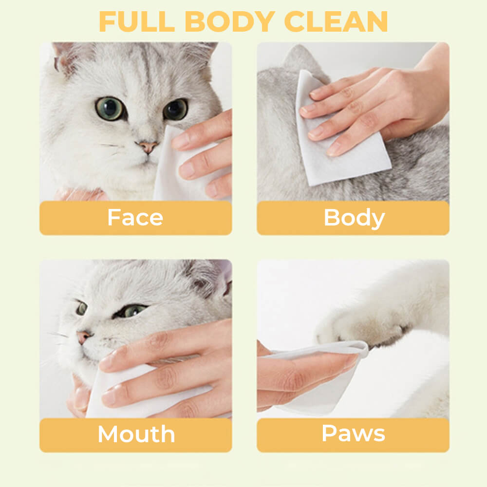 Pet Full Body Cleaning Wipes Dog Grooming Wipes