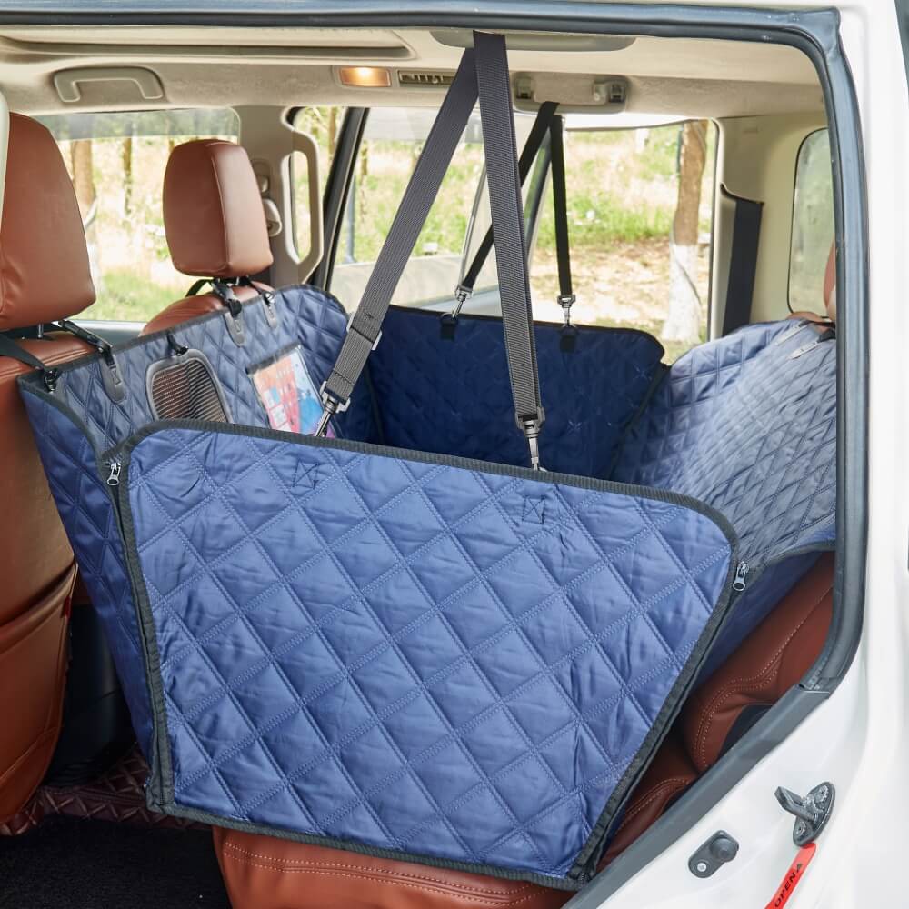Viaje de mascota impermeable cubierta de asiento para perros resistente a la suciedad de la suciedad