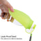 Botella de agua de perros de agua de viaje en forma de hoja en forma de hoja