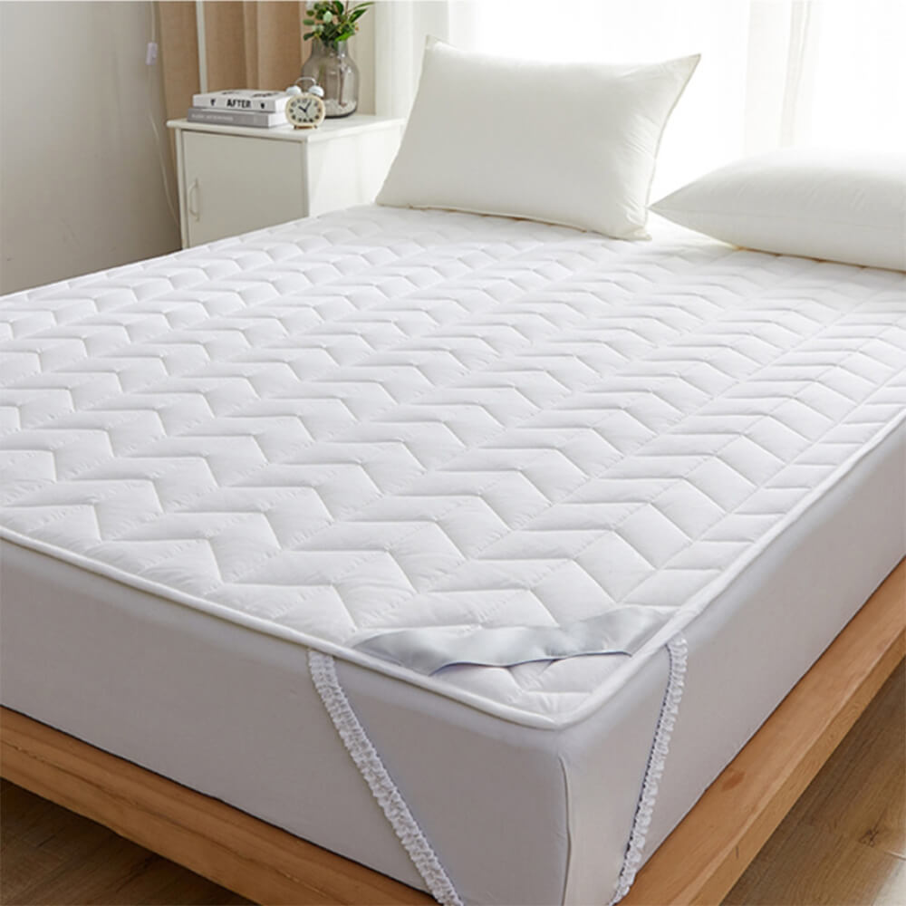 Pure Cotton Breathable Comfortable Non-Slip Mattress Topper