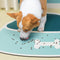 Alfombra de alimentación de mascotas sin deslizamiento absorbente de secado rápido