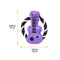 Rockstar Plush Guitar Boombox Chew Dog Toy