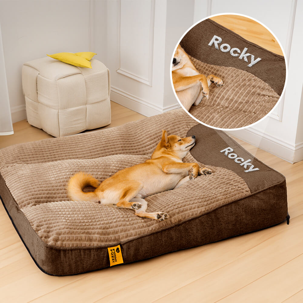 Special Price - Large Thick Scratch-resistant Spine Protection Dog Cushion Bed