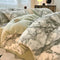 Luxurious Faux Rabbit Fur Milk Velvet Declar