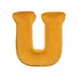 Velvet Letter Hugging Sofa Pillow