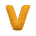 Velvet Letter Hugging Sofa Pillow