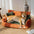 Vintage Style Chenille Fabric Dog & Cat Sofa Bed