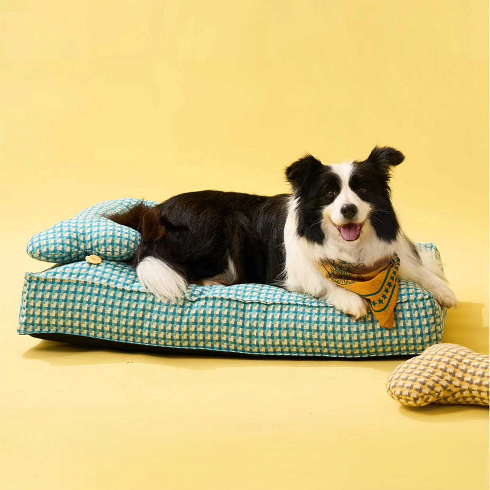 Cama calmante para perros Sweet Dreams con forma de gofre