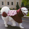 Impermeable a cuadros vintage a cuadros Rair para perros ajustables - Protección para todo clima