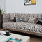 Wild Zebra Print Chenille Möbelschutz Couchbezug