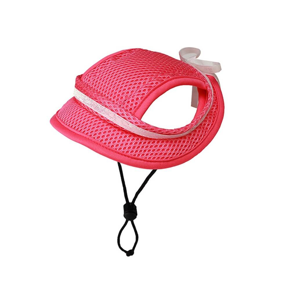Pet Cat Dog Accessories Adjustable Rope Leaky Ear Sun Hat
