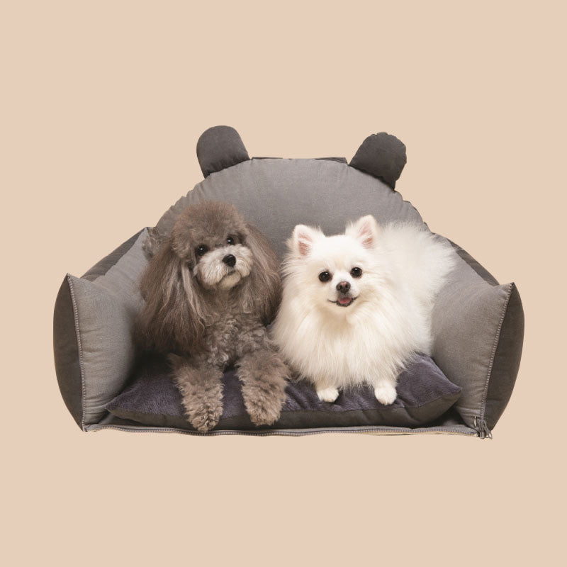 Fun Zootopia Series Travel Safety Cama grande para asiento de coche para perros