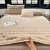 Deluxe Faux Rabbit Fur Anti-Slip Instited Sheet Matchel