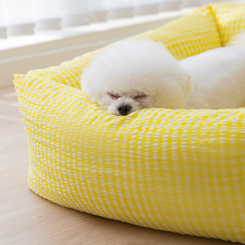 Rectangle Washable Dog Bed Breathable Pet Bed