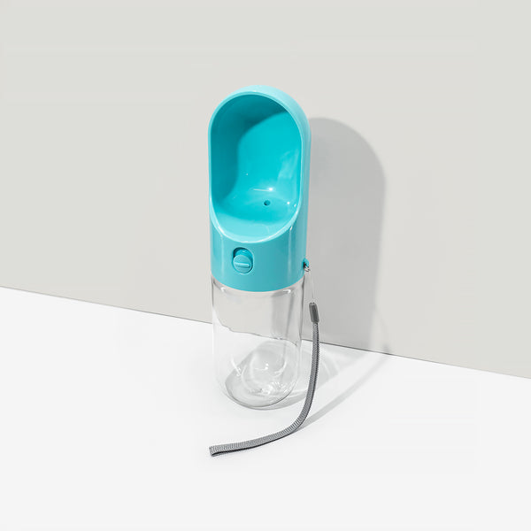 Botella de agua para perros al aire libre portátil
