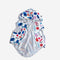 Patilla de lluvia para perros impermeable reversible - Graffiti e iridescente