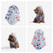Patilla de lluvia para perros impermeable reversible - Graffiti e iridescente