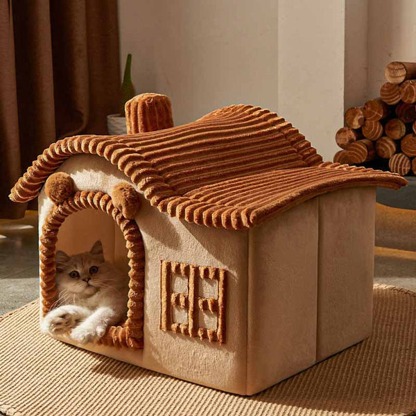 Design della casa Letto per gatti semi-chiuso