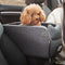 Asiento de auto para mascotas de consola de miradas de gamuza