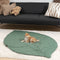 Coperta per cane umano a forma di foglia super grande